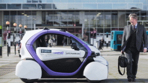 Driverless car tested in public in UK